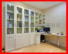 家用多層實木書柜衣柜定制推薦 工廠直銷，10年保修，歐式簡約設計